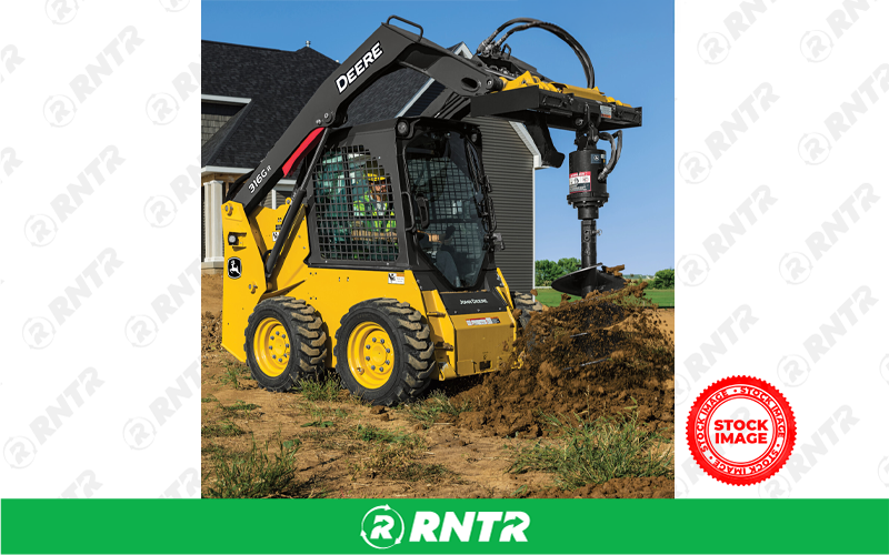 John Deere AUGER AND WHEELED SKID LOADER – For rent in princeton, minnesota – Princeton Rental  | RNTR.com – Image 1