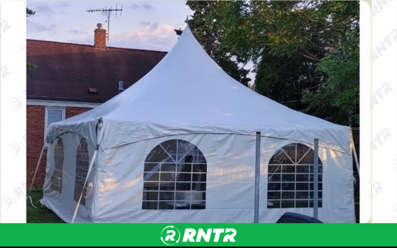 Generic 20 x 20 High Peak Tent with Walls – For rent in chicago, illinois – Fiesta Party Rental | RNTR.com – Image 1