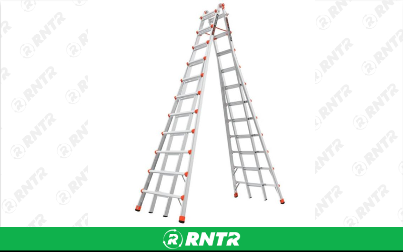Generic 21' TELESCOPING A-FRAME LADDER – For rent in johnson-city, tennessee – East Tennessee Rent-Alls | RNTR.com – Image 1