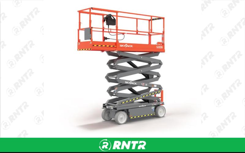 Generic 26' SKYJACK SELF-PROPELLED NARROW WIDTH – For rent in Johnson City, Tennessee – East Tennessee Rent-Alls | RNTR.com – Image 1
