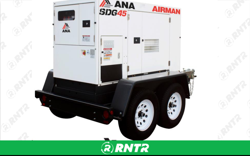 Generic 36 KW DIESEL GENERATOR ON TRAILER – For rent in johnson-city, tennessee – East Tennessee Rent-Alls | RNTR.com – Image 1