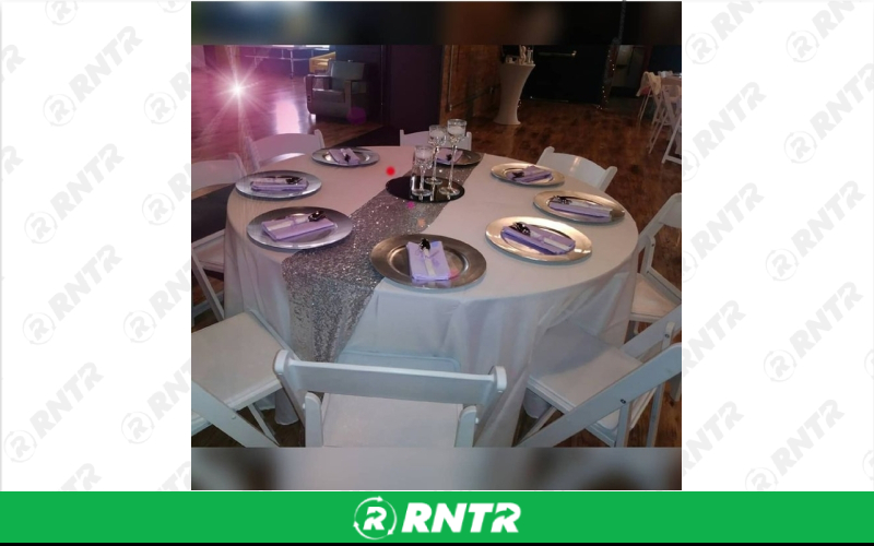 Generic 60 Round Tables – For rent in chicago, illinois – Fiesta Party Rental | RNTR.com – Image 1
