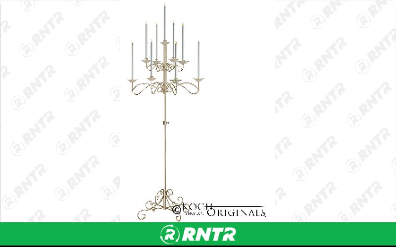 Generic 9 Light Tree Candelabra - Brass (Pair) – For rent in Hiram, Georgia – Unlimited Party Rental | RNTR.com – Image 1