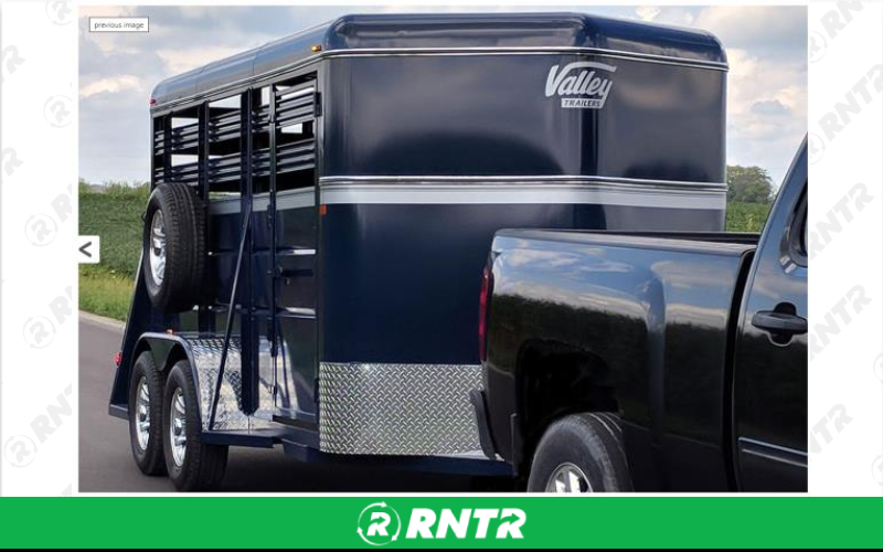 Generic CATTLE TRAILER 14′ x 6’8″ x 6’6″ – For rent in Johnson City, Tennessee – East Tennessee Rent-Alls | RNTR.com – Image 1