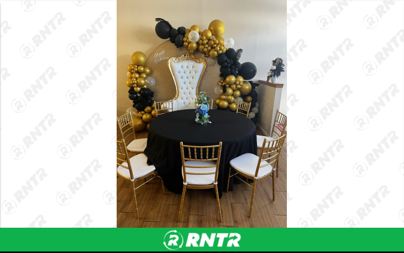 Generic Gold Chivary Chairs – For rent in chicago, illinois – Fiesta Party Rental | RNTR.com – Image 1