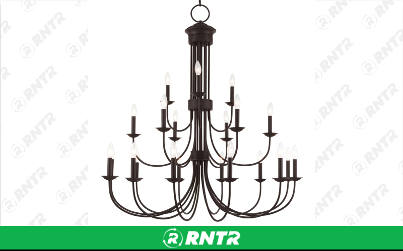 Generic Large Wrought Iron Chandelier - 21 Light – For rent in Hiram, Georgia – Unlimited Party Rental | RNTR.com – Image 1