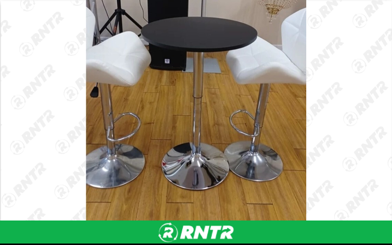 Generic Low Height Bistro Table – For rent in chicago, illinois – Fiesta Party Rental | RNTR.com – Image 1