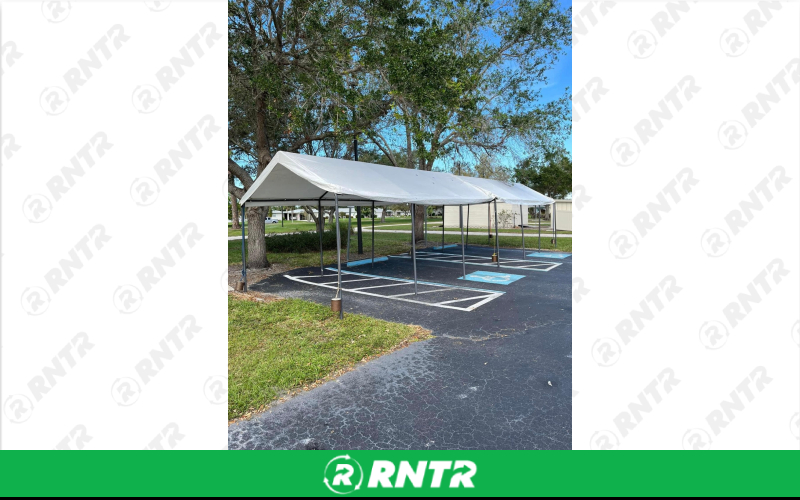 Generic 10x20 Frame Tent – For rent in sarasota, florida – Joyland Rentals | RNTR.com – Image 1