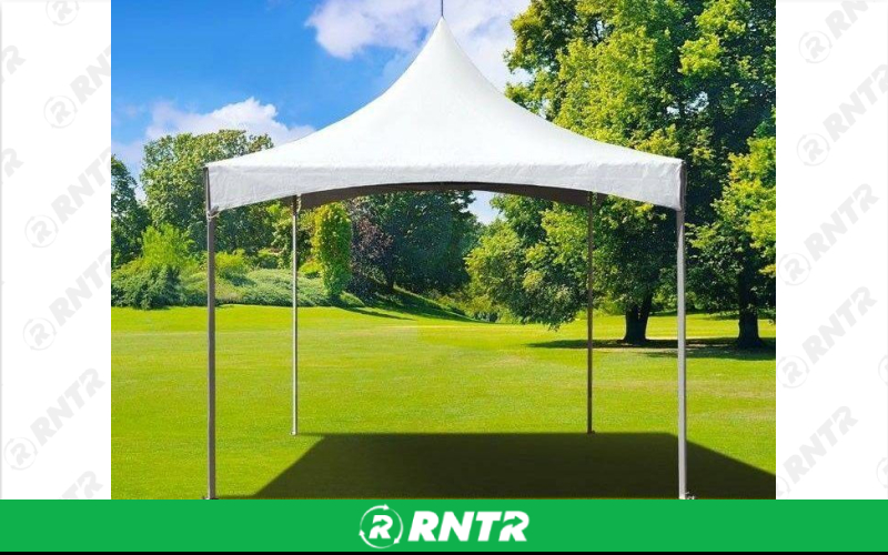 Generic 10' x 10' High Peak Frame Tent 100 sqft Side Wall - Height 8' – For rent in isanti, minnesota – Able Rental LLC | RNTR.com – Image 1
