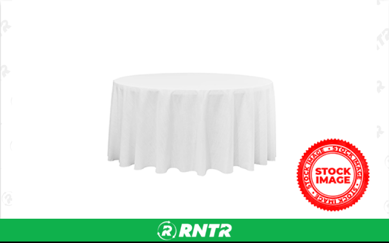 Generic 132 Round Linen (Peach 107) – For rent in Seneca Falls, New York – Upstate Party Rental inc | RNTR.com – Image 1 of 1
