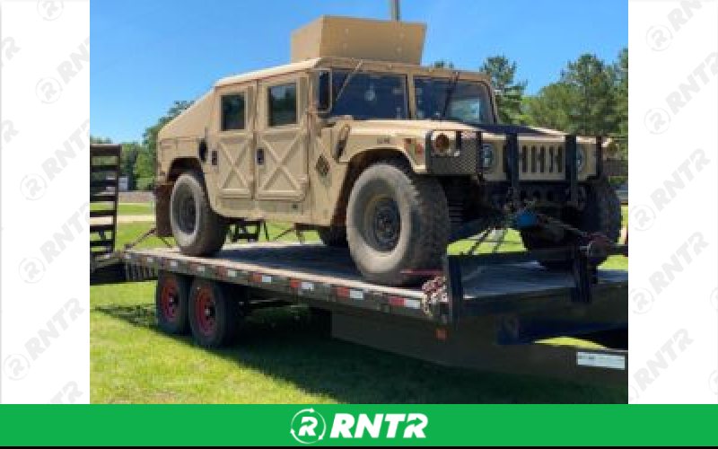 Generic 16ft Solid Deck Dove Tail Trailer - 4K Capacity – For rent in norcross, georgia – SKYLINE RENTALS | RNTR.com – Image 1