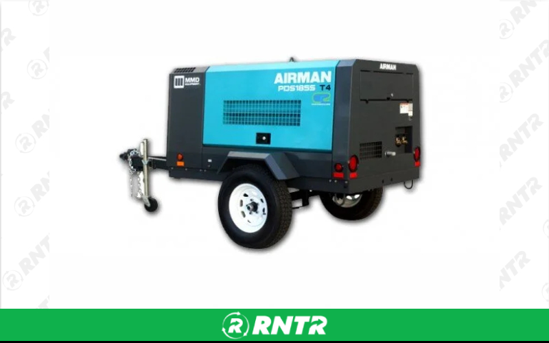 Generic 185CFM Air Compressor Tow-Behind (Hitch w/ 2in Ball) – For rent in hermitage, tennessee – Chief Rental Inc. | RNTR.com – Image 1