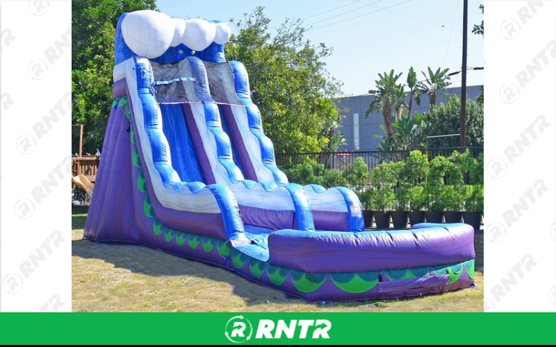 Generic 19 Ft Wavy Water Slide – For rent in mangonia-park, florida – kids bounce 4 fun | RNTR.com – Image 1