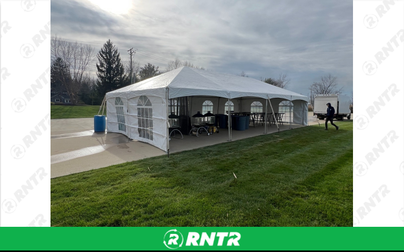 Generic 20 x 40 Foot Frame Tent (64-96 Seats) – For rent in broadview-heights, ohio – Broadview Rental | RNTR.com – Image 1