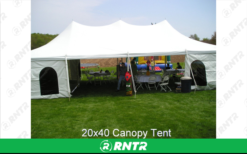 Generic 20'x40' Canopy Tent – For rent in Seneca Falls, New York – Upstate Party Rental inc | RNTR.com – Image 1