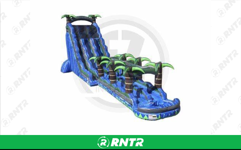 Generic 30 Ft Hurricane Double Lane – For rent in mangonia-park, florida – kids bounce 4 fun | RNTR.com – Image 1