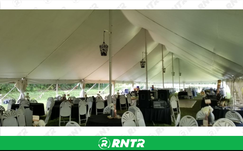 Generic 40'x140' Canopy Tent – For rent in Seneca Falls, New York – Upstate Party Rental inc | RNTR.com – Image 1