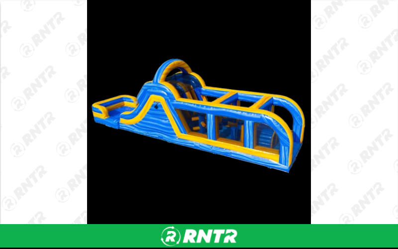 Generic 45' Melting Arctic Obstacle Course – For rent in vancouver, washington – Bounce-n-Battle | RNTR.com – Image 1