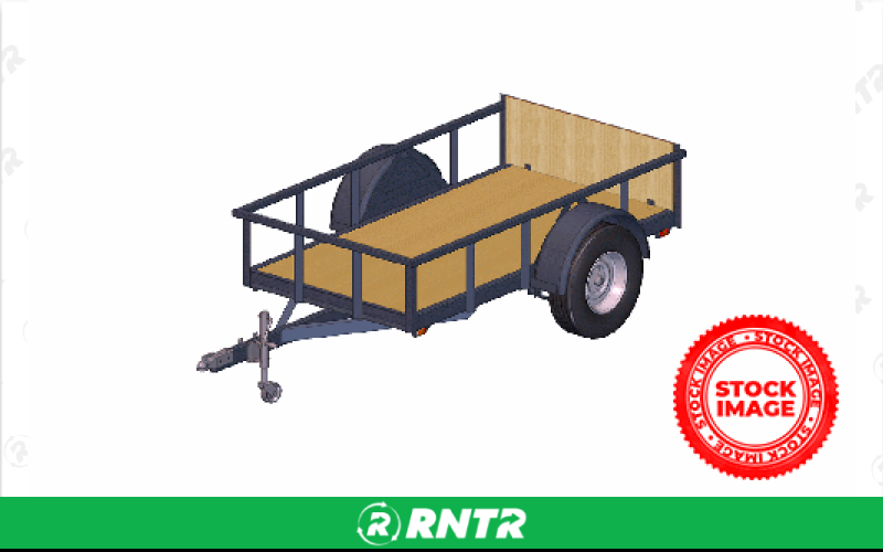 Homemade 4ft x 8ft Utility Trailer – For rent in alexandria, minnesota – Hilltop Lumber & Rental Center | RNTR.com – Image 1