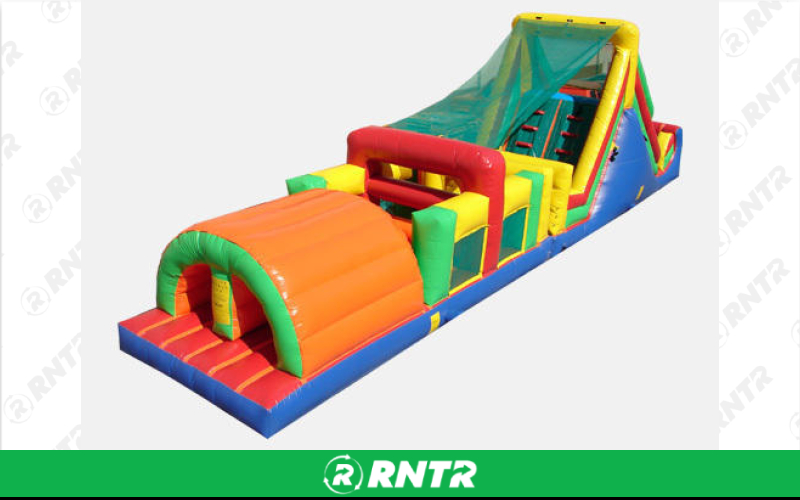 Generic 52' Supreme Obstacle Course – For rent in vancouver, washington – Bounce-n-Battle | RNTR.com – Image 1