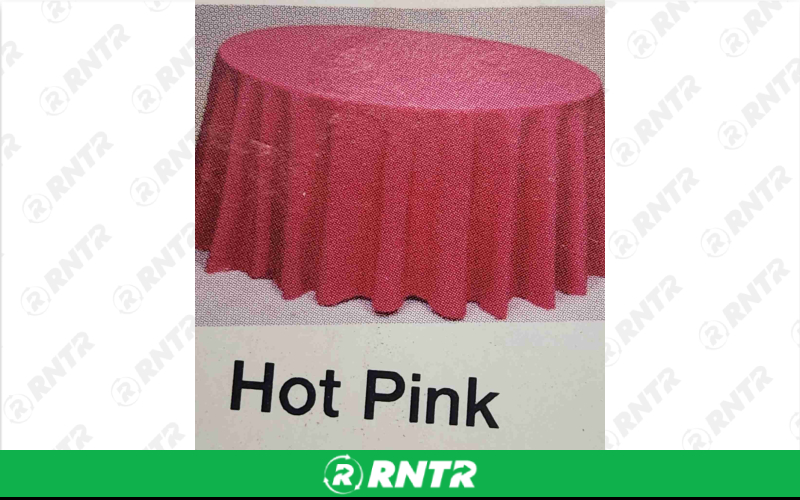 Generic 54 Square Linen (Hot Pink 113) – For rent in Seneca Falls, New York – Upstate Party Rental inc | RNTR.com – Image 1 of 4