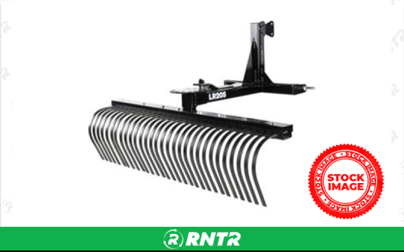 Generic 5FT Landscape Rake - 1FTFT Tempered Tines – For rent in hattiesburg, mississippi – Parish Tractor | RNTR.com – Image 1