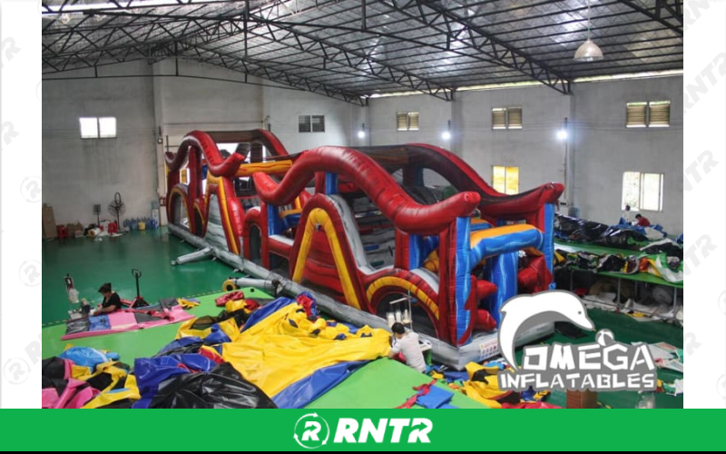 Generic 60 FT Marble Shadow Obstacle Course – For rent in cypress, texas – Events By ABA | RNTR.com – Image 1