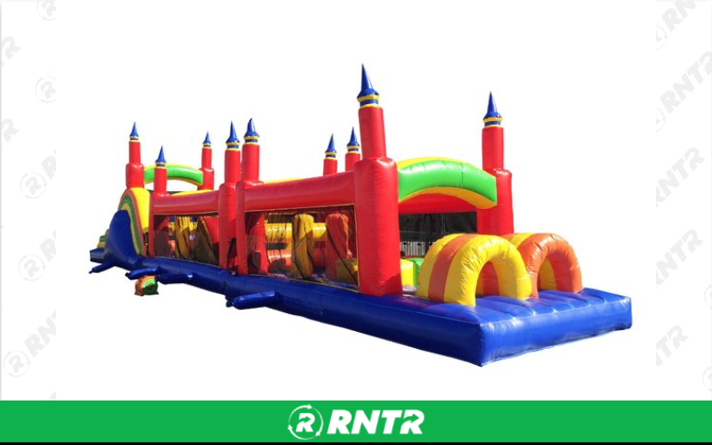 Generic 60' Titan Obstacle Course – For rent in vancouver, washington – Bounce-n-Battle | RNTR.com – Image 1