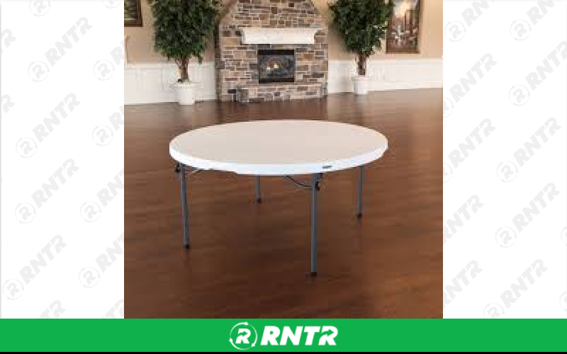Lifetime 60" Round Table – For rent in Brooten, Minnesota – Z Rental  | RNTR.com – Image 1