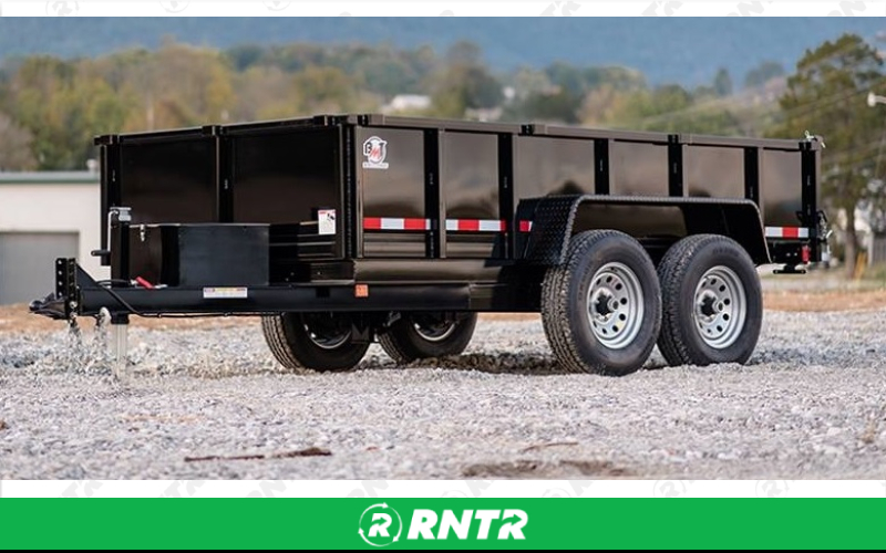 Generic 6x12 Dump Trailer - 3ft Walls - 6K Capacity – For rent in norcross, georgia – SKYLINE RENTALS | RNTR.com – Image 1