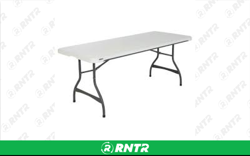 Lifetime 6' Banquet Table – For rent in Brooten, Minnesota – Z Rental  | RNTR.com – Image 1