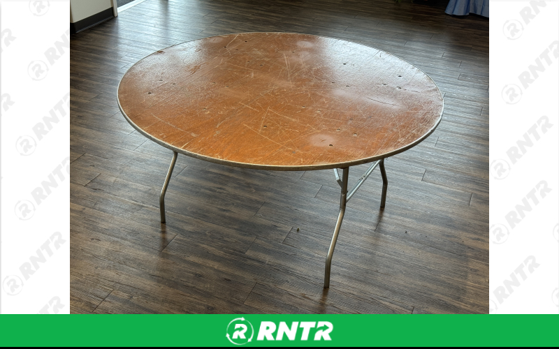 PS Furniture 72 Round Tables – For rent in lititz, pennsylvania – Tents For Rent LLC | RNTR.com – Image 1