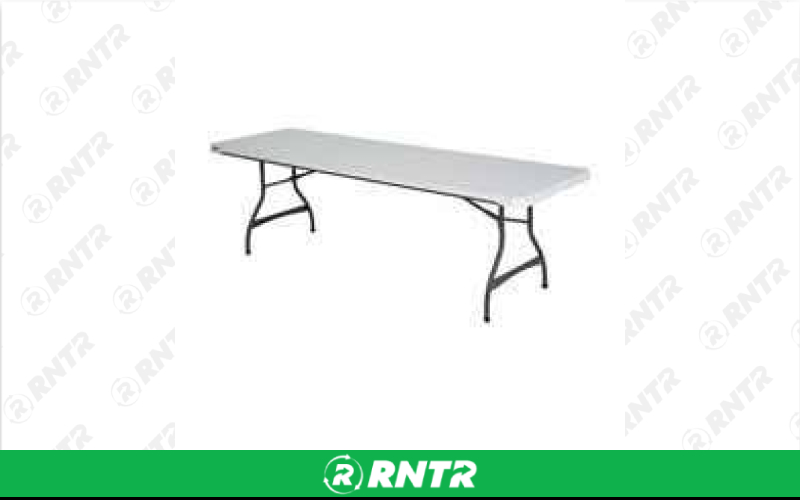 Lifetime 8' Banquet Table – For rent in Brooten, Minnesota – Z Rental  | RNTR.com – Image 1