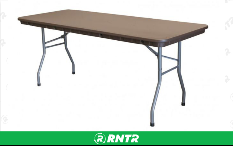 Generic 8' Banquet Table – For rent in portage, wisconsin – Capital City Equipment | RNTR.com – Image 1
