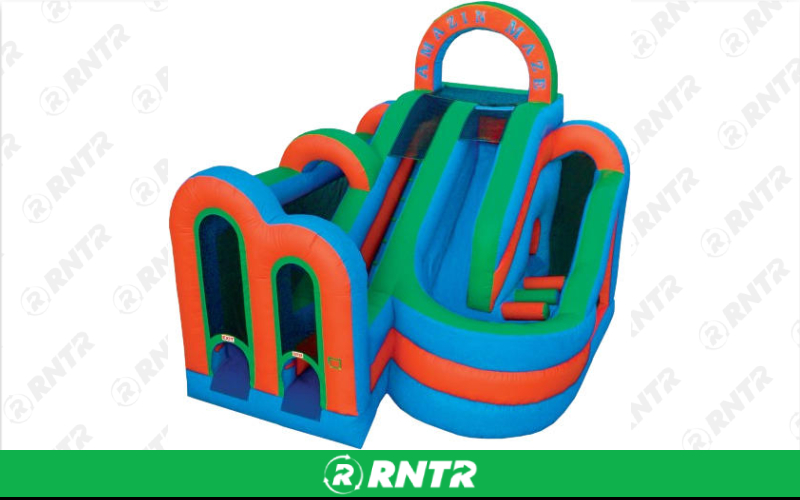 Generic Amazing Maze Obstacle Course – For rent in sachse, texas – Fun Times Party Rental | RNTR.com – Image 1