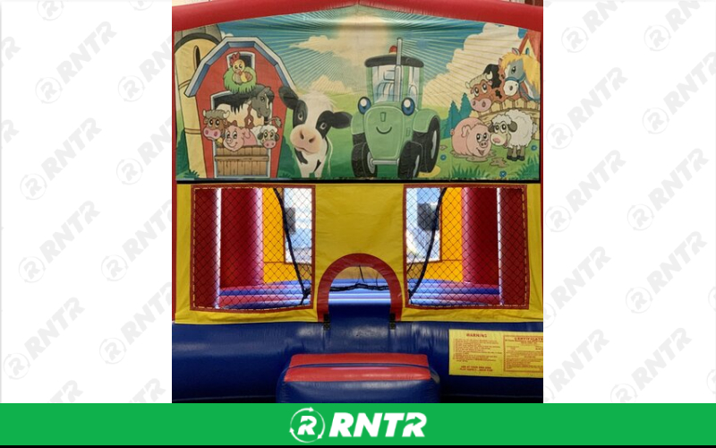 Generic Animal Farm Banner – For rent in mangonia-park, florida – kids bounce 4 fun | RNTR.com – Image 1