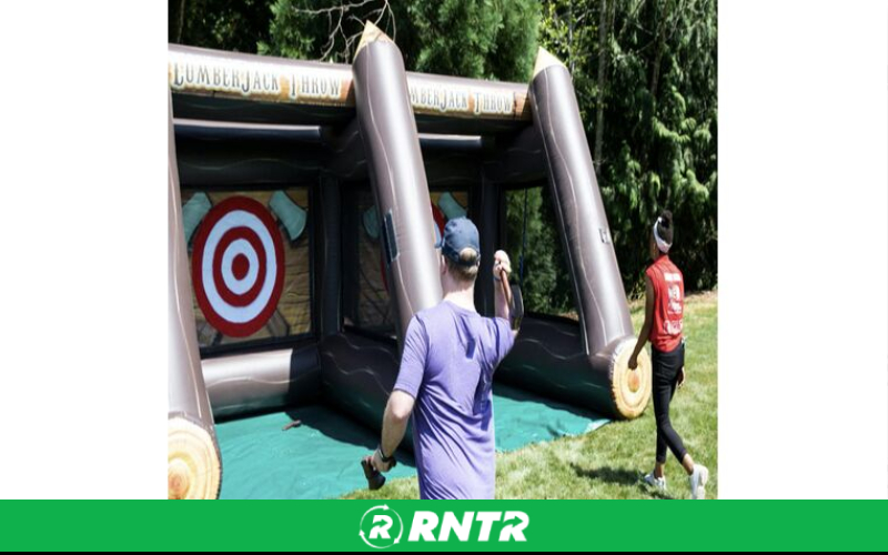 Generic Axe Throw Inflatable – For rent in chattanooga, tennessee – Edgeway Events | RNTR.com – Image 1