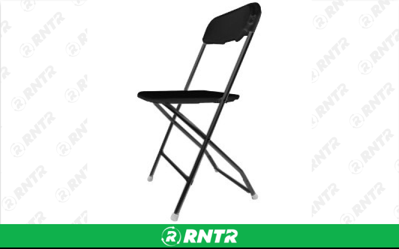 Generic Black Fiberglass Folding Chair (Most Popular) – For rent in broadview-heights, ohio – Broadview Rental | RNTR.com – Image 1
