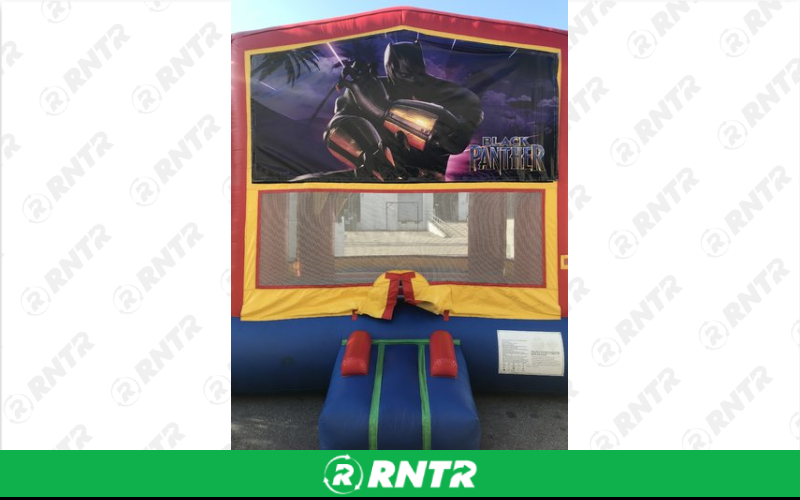 Generic Black Panther banner – For rent in mangonia-park, florida – kids bounce 4 fun | RNTR.com – Image 1