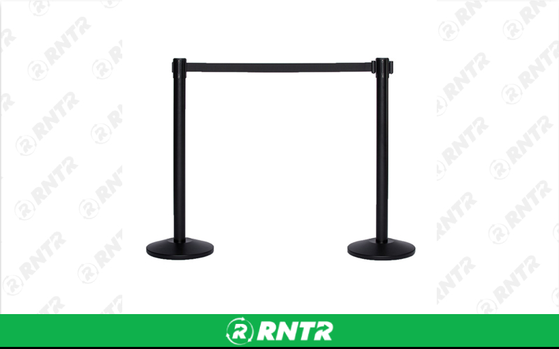 Generic Black Restractable Stanchions – For rent in isanti, minnesota – Able Rental LLC | RNTR.com – Image 1