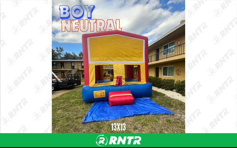 Generic Boy Neutral 13x13 Bounce House – For rent in sarasota, florida – Joyland Rentals | RNTR.com – Image 1