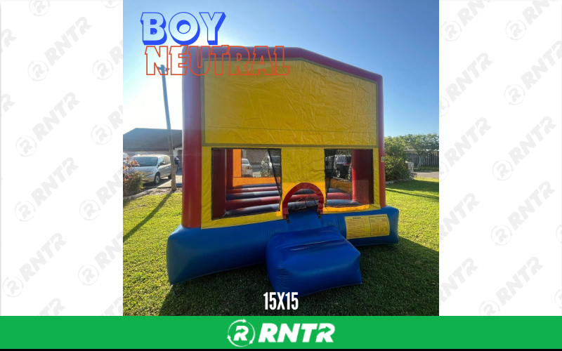 Generic Boy Neutral 15x15 Bounce House – For rent in sarasota, florida – Joyland Rentals | RNTR.com – Image 1