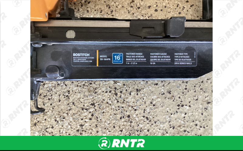Bostitch Brad nailer – For rent in alexandria, minnesota – RNTR Depot of Alexandria MN | RNTR.com – Image 1