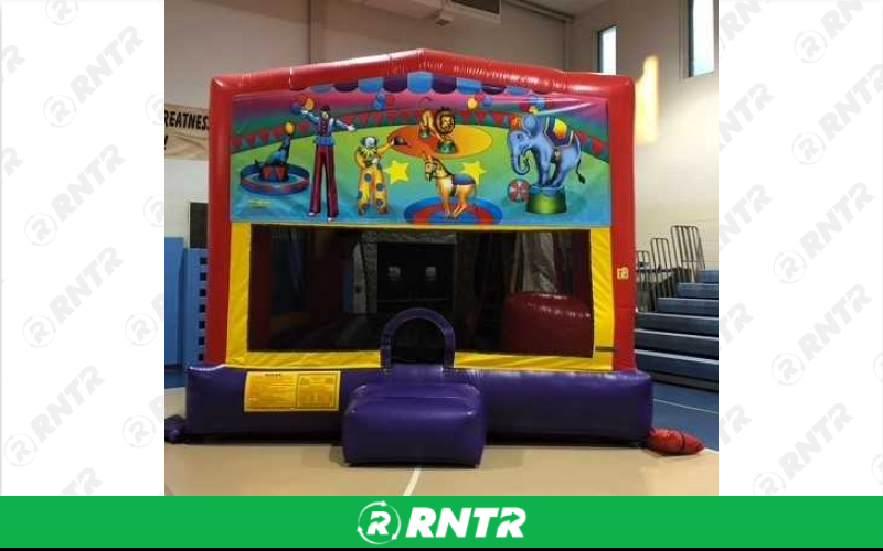 Generic Carnival/Circus Combo w/slide and BB hoop – For rent in howell, new-jersey – Mr. Happy Party Rentals | RNTR.com – Image 1