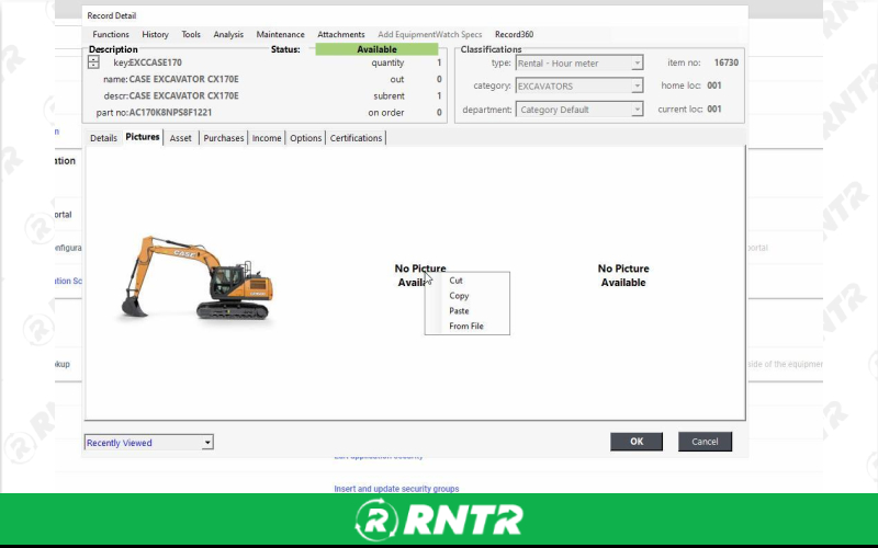 CASE CASE EXCAVATOR CX170E – For rent in burnet, texas – Minuteman Rentals | RNTR.com – Image 1