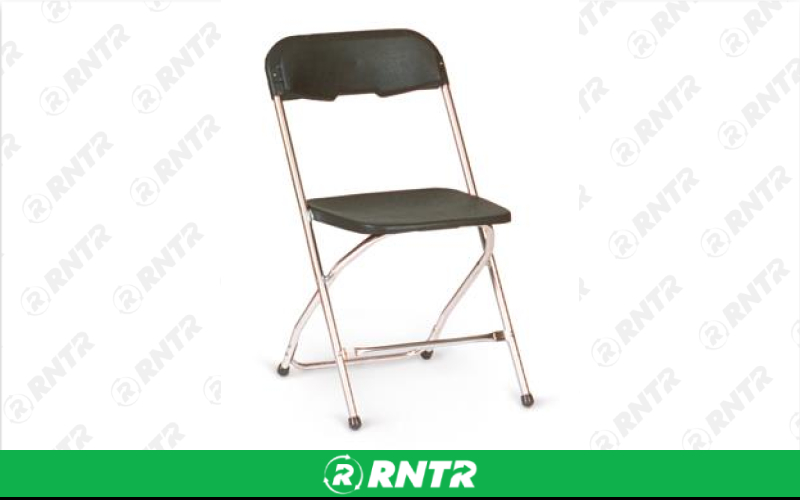 McCOURT MFG. CHAIR -  FOLDING METAL BROWN – For rent in burnet, texas – Minuteman Rentals | RNTR.com – Image 1