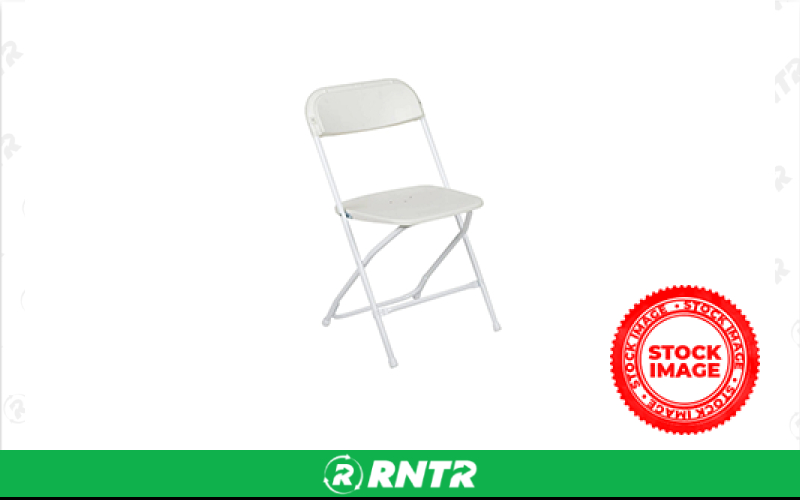 Generic CHAIR - WHITE POLY – For rent in conway, south-carolina – Conway Rental Center | RNTR.com – Image 1