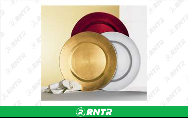 Generic Charger Plates - Black – For rent in lilburn, georgia – JVC's Party Rentals & Event Hall | RNTR.com – Image 1