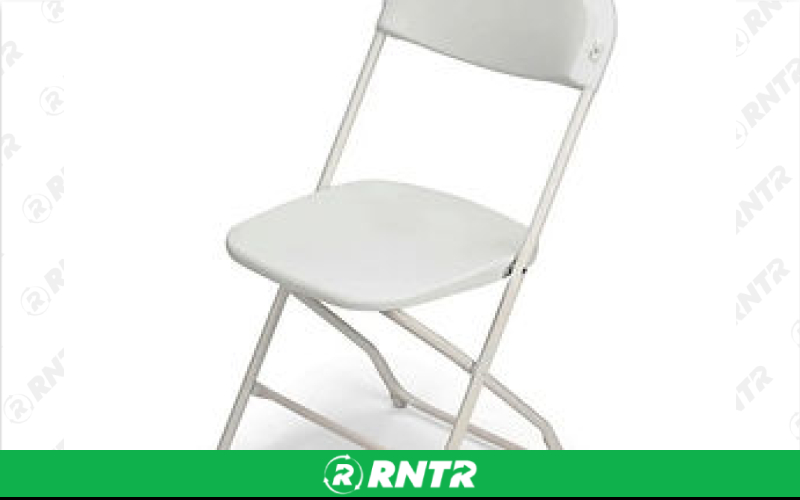 Generic Classic White Folding Chair – For rent in st.-cloud, florida – Art 2 Hospitality/ GIGI Management Florida LLC | RNTR.com – Image 1