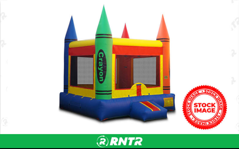 Generic CRAYON BOUNCE HOUSE – For rent in little-falls, minnesota – General Rental Center - Hilmerson Sports Center | RNTR.com – Image 1